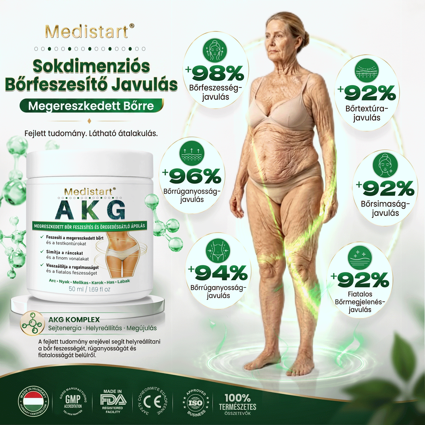Medistart® AKG BŐRFESZESÍTŐ & ÖREGEDÉS ELLENI ÁPOLÁS